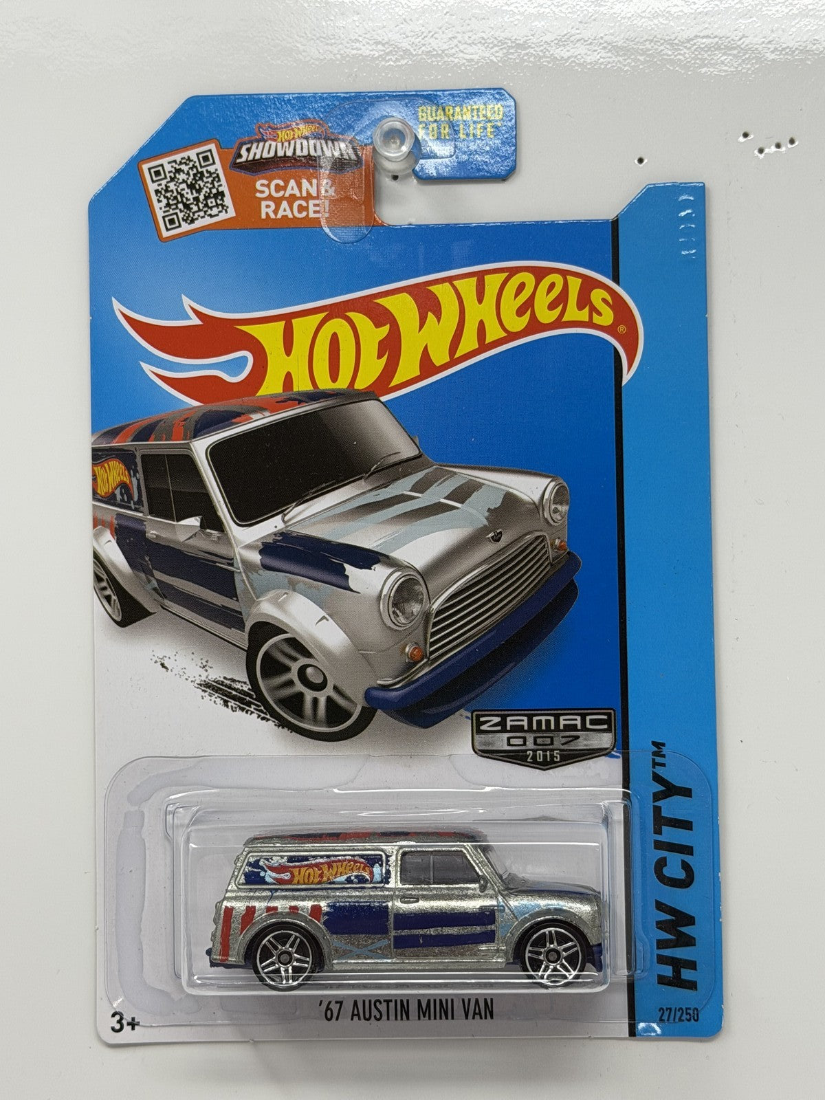 Hot Wheels ZAMAC HW City 1967 Austin Mini Van 1:64 Diecast