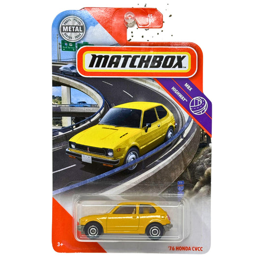 Matchbox MBX Highway 1976 Honda CVCC 1:64 Diecast