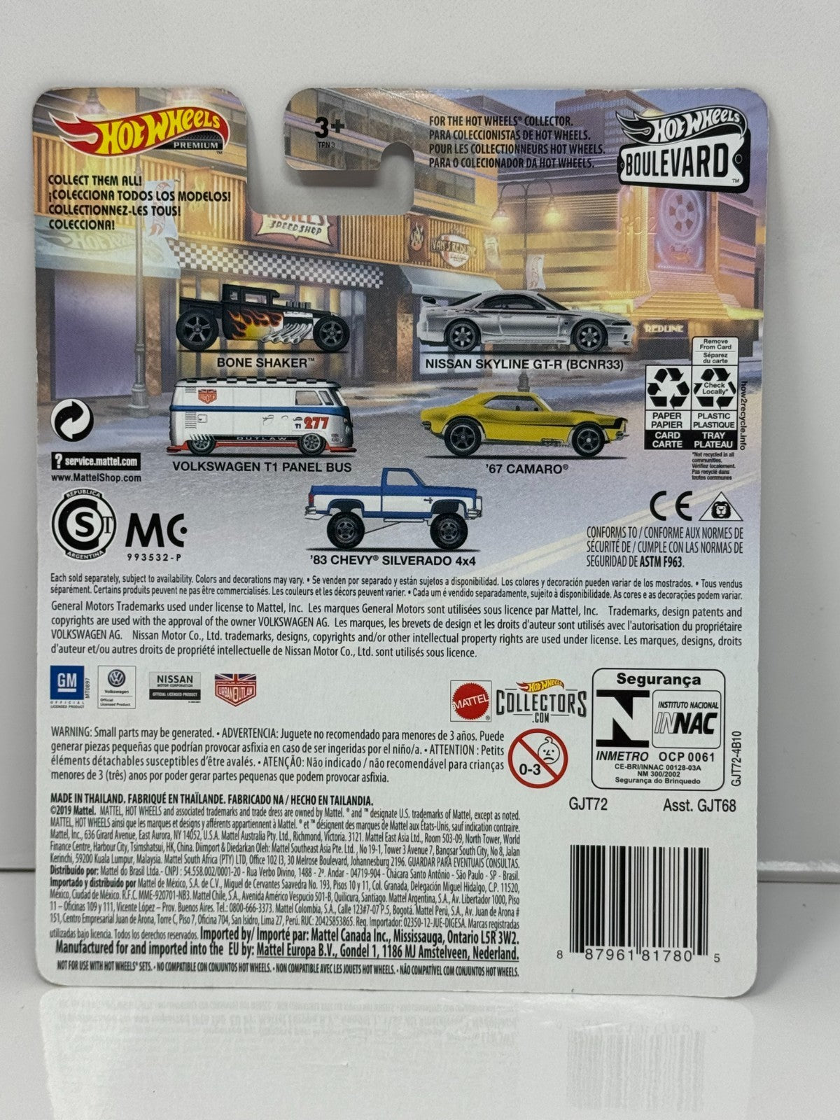 Hot Wheels Premium Boulevard #5 1983 Chevy Silverado 4x4 1:64 Diecast