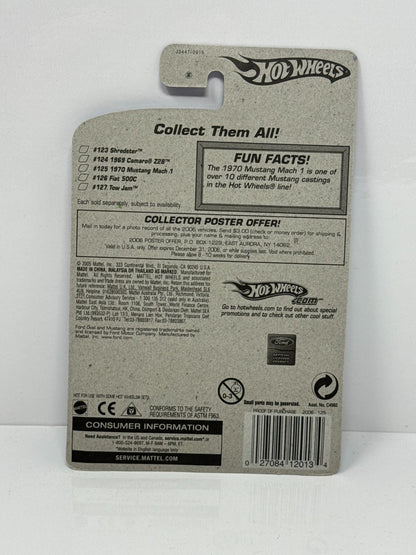 Hot Wheels 1970 Ford Mustang Mach 1 1:64 Diecast Factory Sealed Black