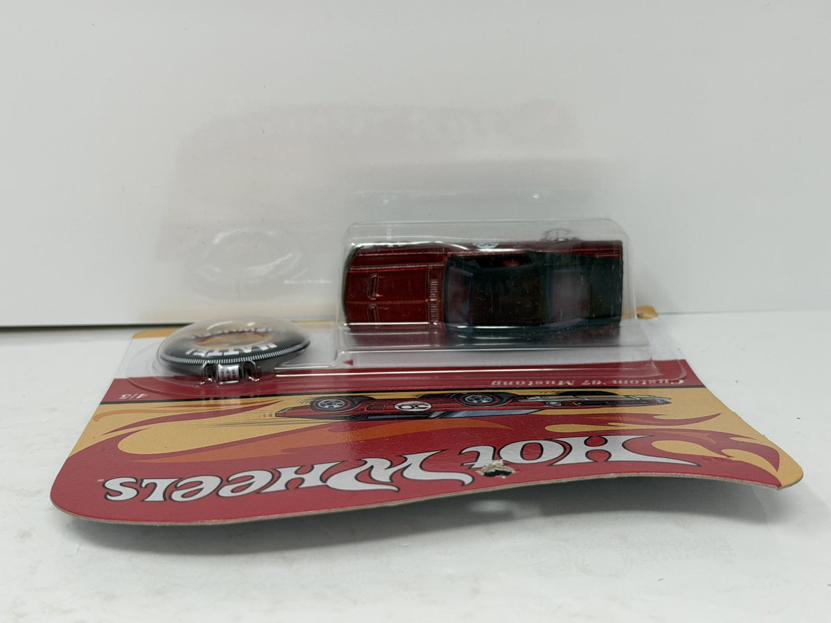 Hot Wheels 50th Anniversary Originals Custom 1967 Mustang 1:64 Diecast Red