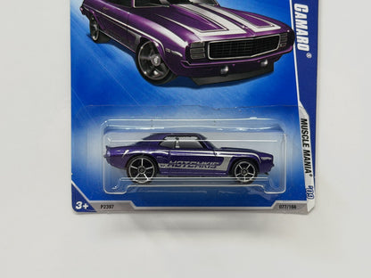 Hot Wheels Muscle Mania 1969 Chevrolet Camaro 1:64 Diecast Purple