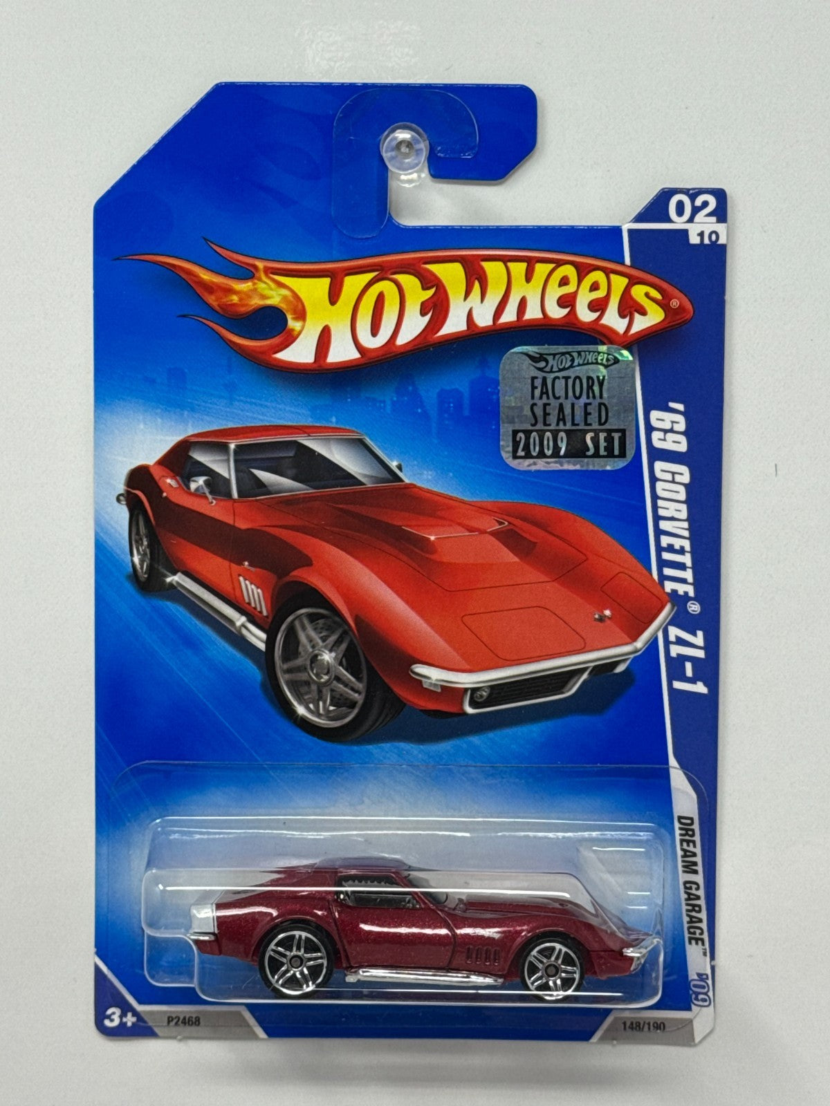 Hot Wheels Dream Garage 1969 Chevy Corvette ZL-1 1:64 Diecast Factory Sealed