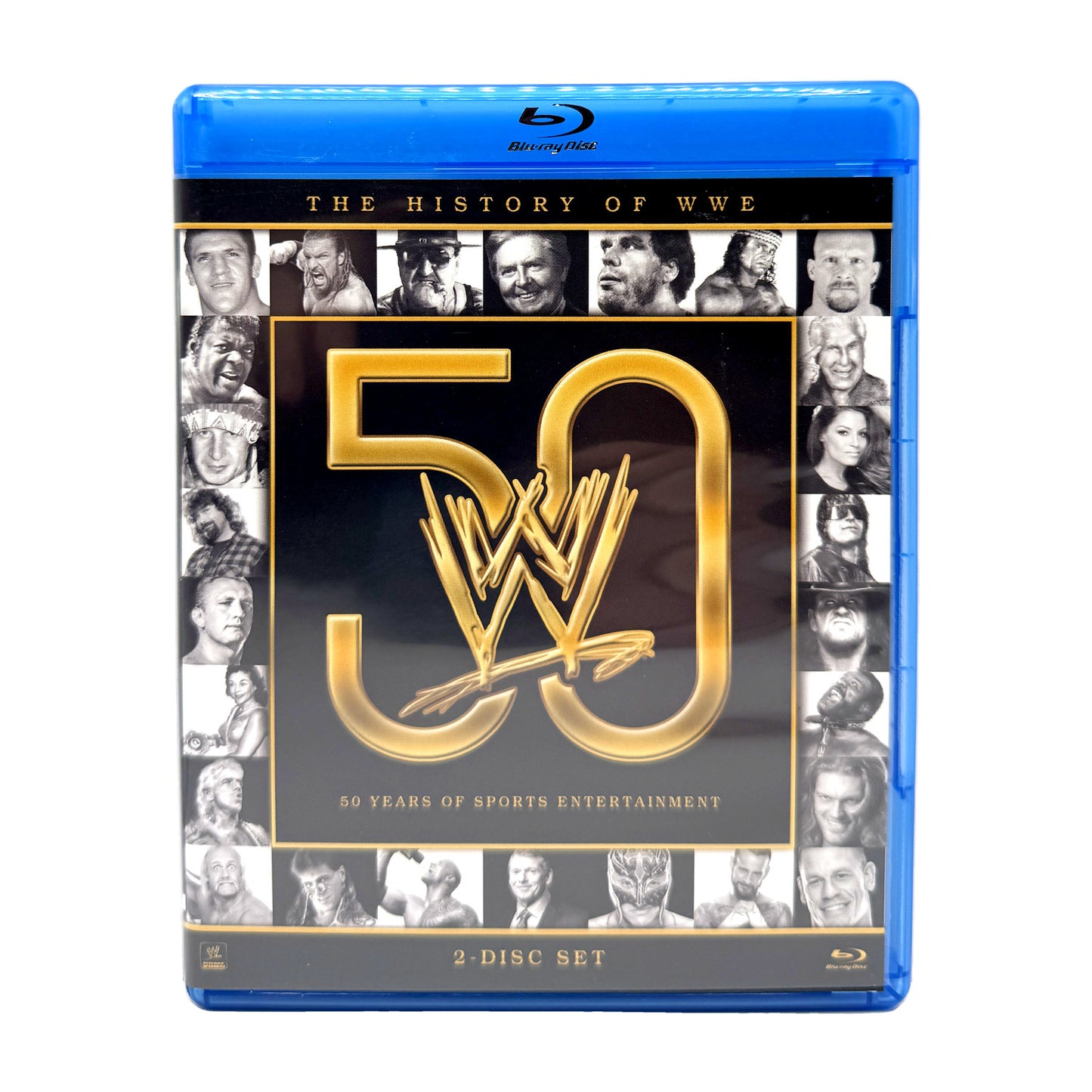 History of WWE 50 Years of Sports Entertainment (Blu-ray) WWE Wrestling
