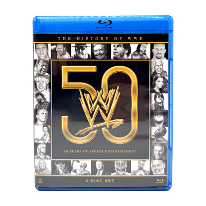 History of WWE 50 Years of Sports Entertainment (Blu-ray) WWE Wrestling