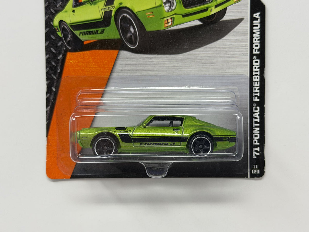 Matchbox Adventure City 1971 Pontiac Firebird Formula 1:64 Diecast Green