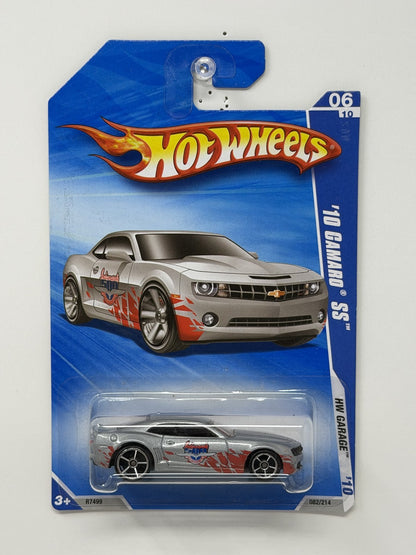 Hot Wheels HW Garage 2010 Chevrolet Camaro SS 1:64 Diecast Silver Indy 500