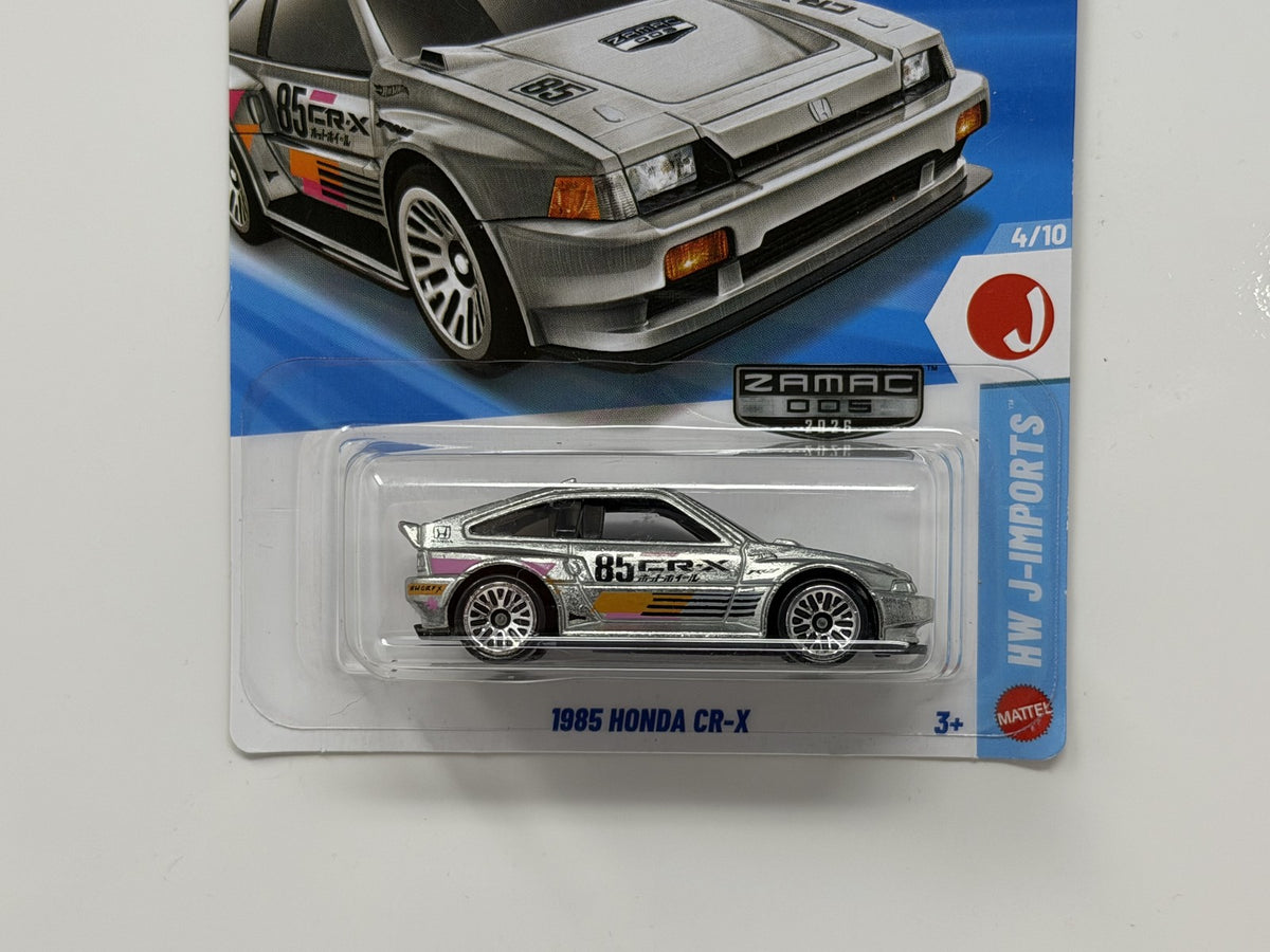 Hot Wheels ZAMAC HW J-Imports 1985 Honda CR-X 1:64 Diecast
