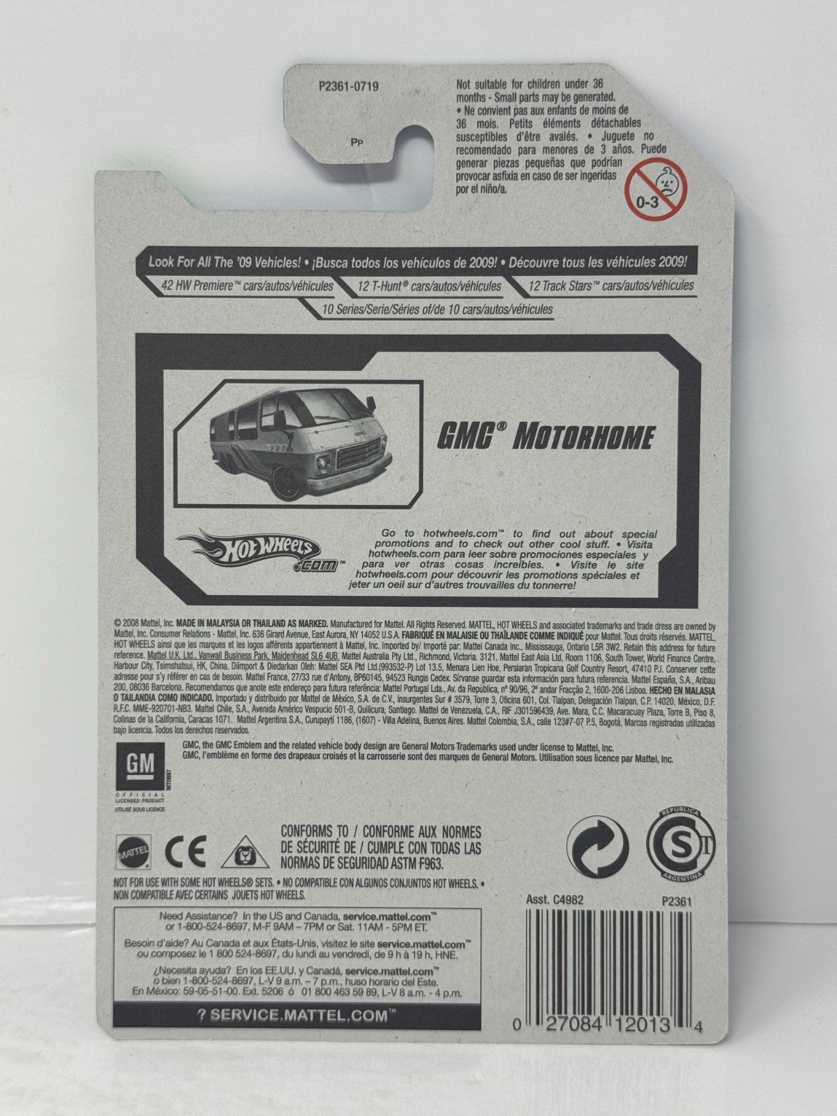 Hot Wheels Treasure Hunt GMC Motorhome 1:64 Diecast