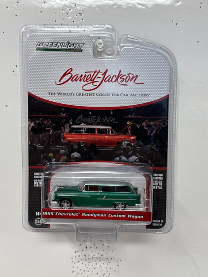 Greenlight Barrett-Jackson 1955 Chevrolet Handyman Wagon CHASE 1:64 Diecast