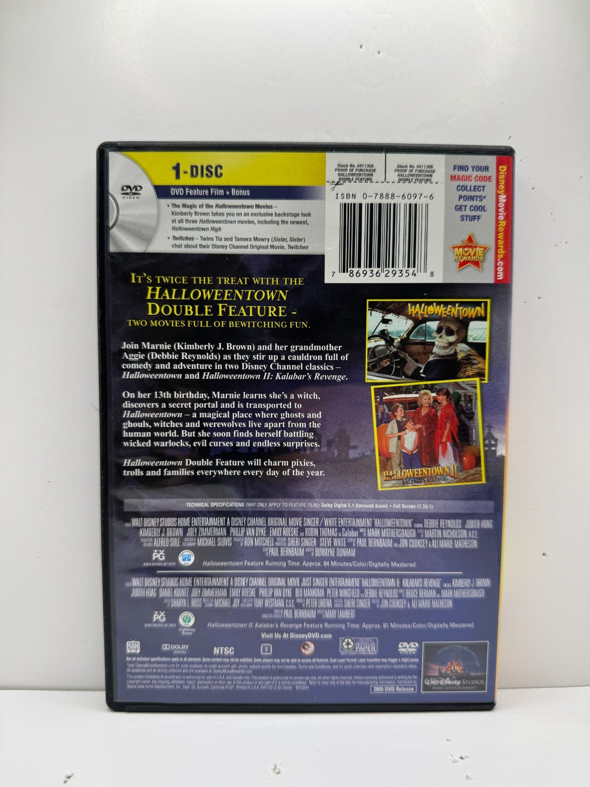 Halloweentown / Halloweentown 2 (DVD) Disney Kids