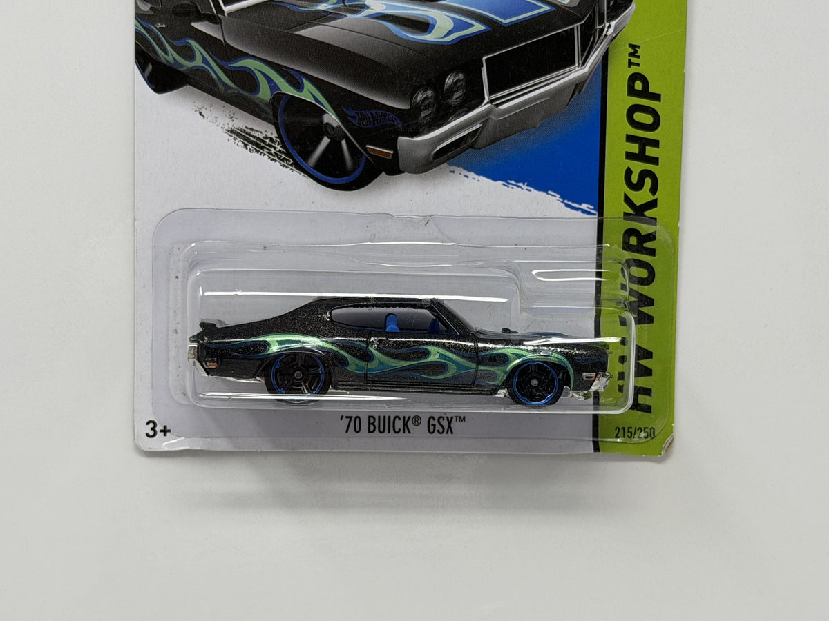 Hot Wheels HW Workshop 1970 Buick GSX 1:64 Diecast Black V1