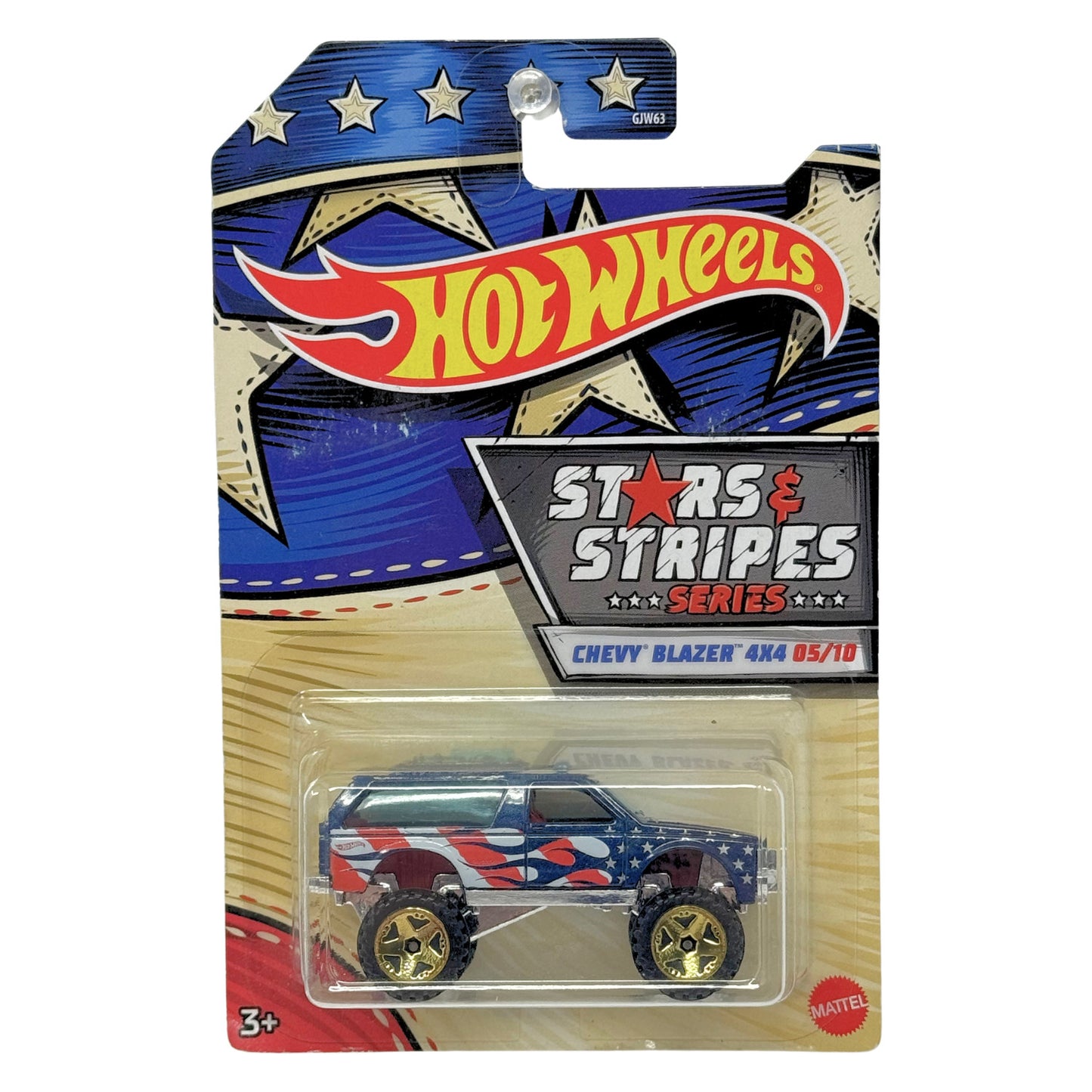 Hot Wheels Stars & Stripes 1985 Chevy Blazer 4x4 1:64 Diecast