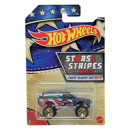 Hot Wheels Stars & Stripes 1985 Chevy Blazer 4x4 1:64 Diecast