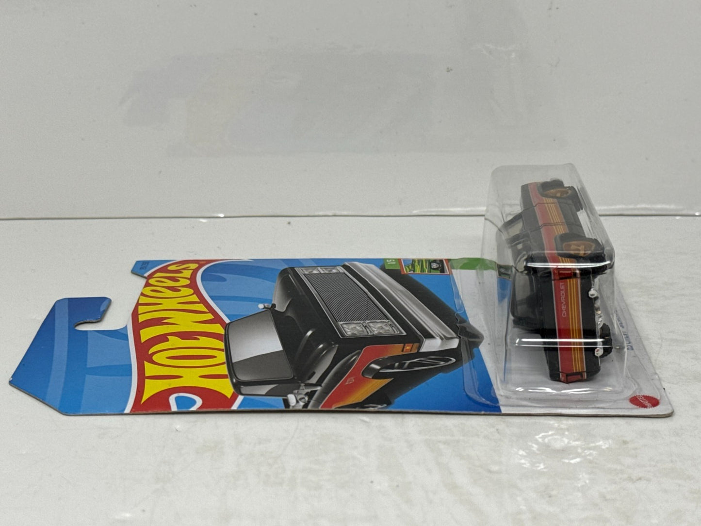 Custom Hot Wheels HW Slammed 1983 Chevy Silverado 1:64 Diecast Wheel Swap