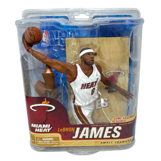 McFarlane NBA LeBron James Miami Heat Series 21 Figure