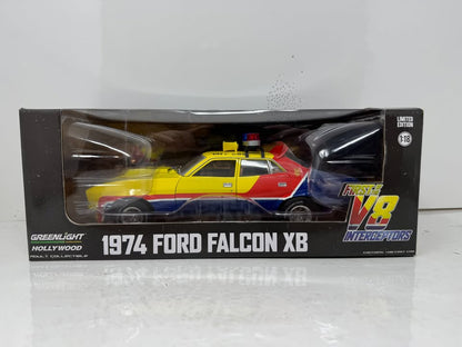 Greenlight Hollywood Rides 1974 Ford Falcon XB First of the V8 Interceptors 1:18 Diecast
