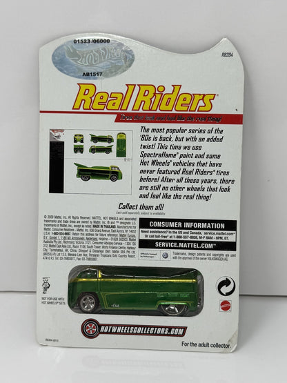 Hot Wheels Real Riders Series 9 Volkswagen Drag Truck 1:64 Diecast Green