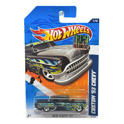 Hot Wheels Heat Fleet ’11 1953 Custom Chevy 1:64 Diecast Factory Sealed