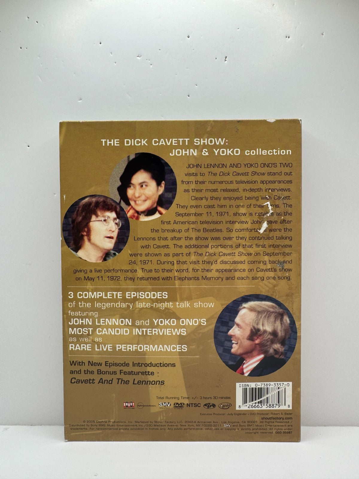 Dick Cavett Show John Lennon & Yoko Ono (DVD) John Lennon Documentary