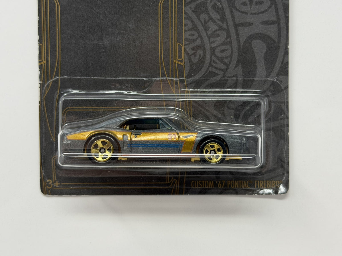 Hot Wheels Anniversary Black & Gold Custom 1967 Pontiac Firebird 1:64 Diecast