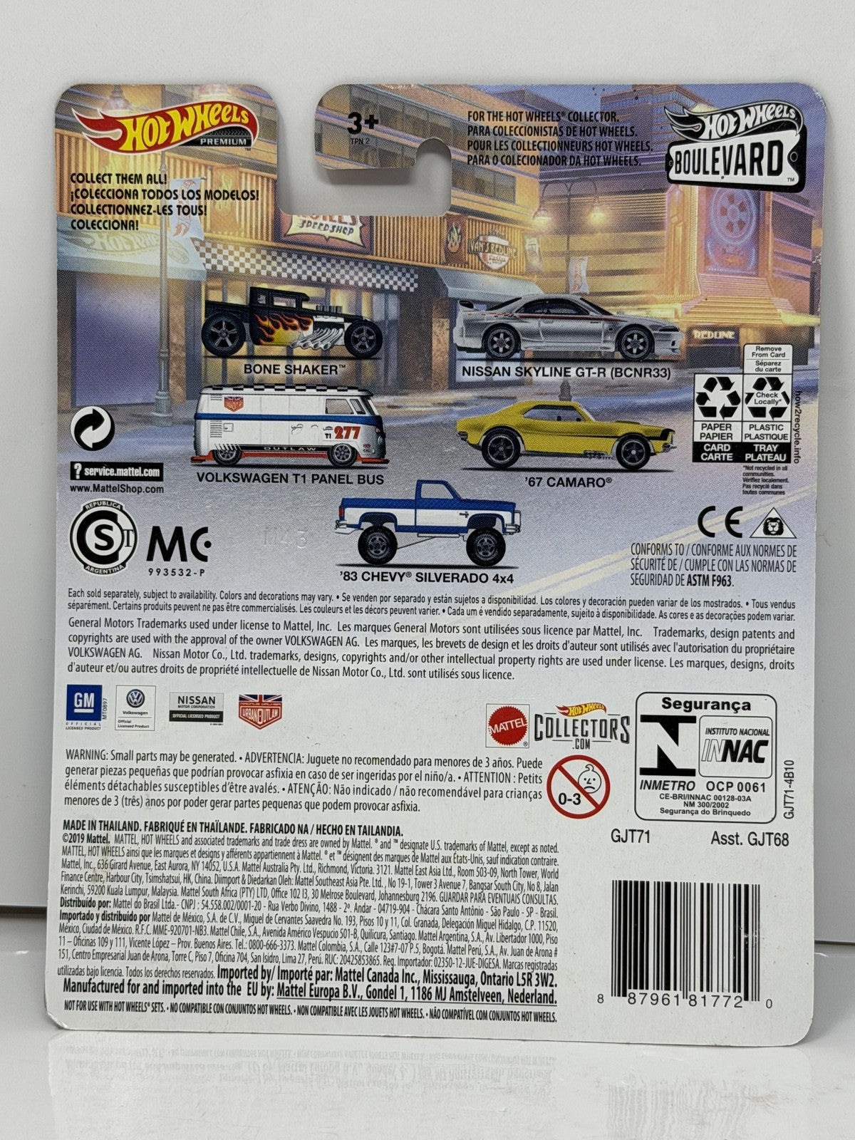 Hot Wheels Premium Boulevard Bone Shaker 1:64 Diecast