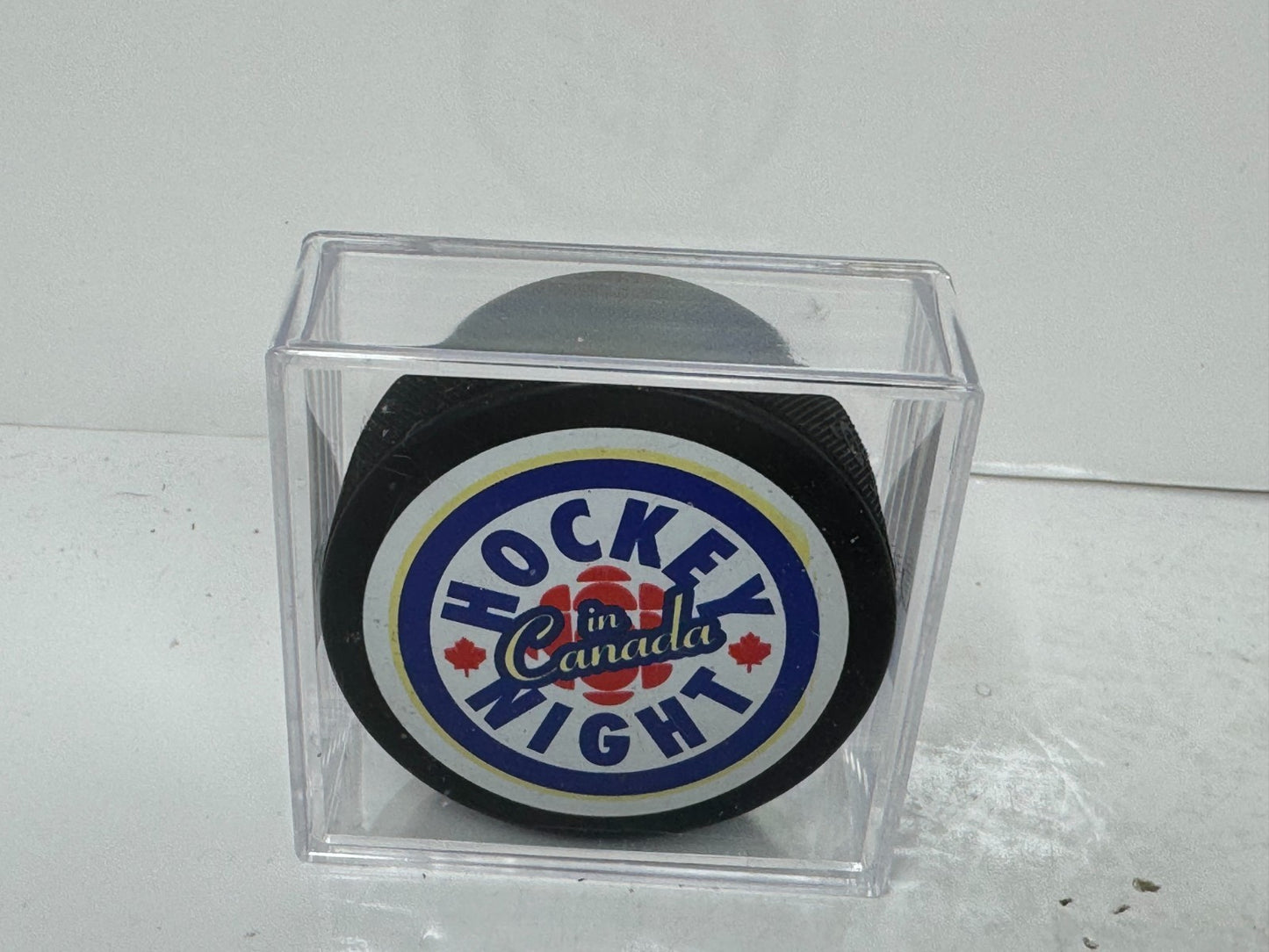 “Hockey Night in Canada” Souvenir Hockey Puck CBC HNIC