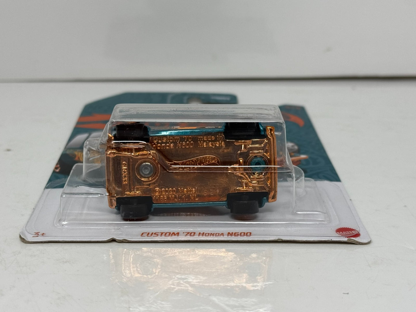 Hot Wheels Pearl & Chrome Custom 1970 Honda N600 JDM 1:64 Diecast