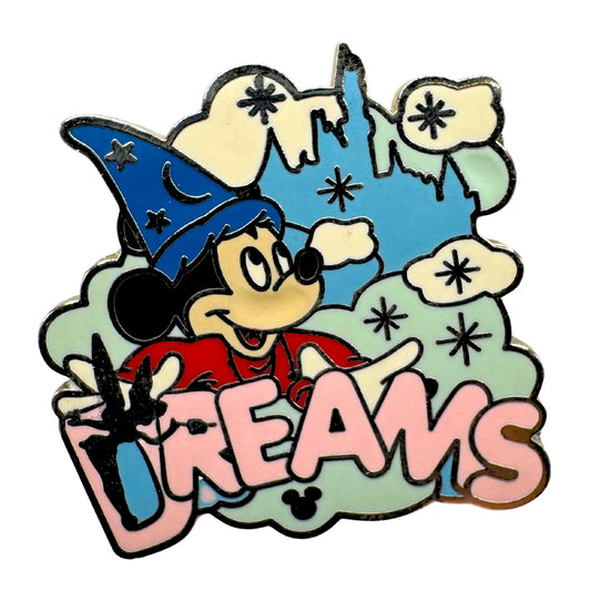 DLR Disney Hotel Sorcerer Mickey Mouse Dreams Hidden Mickey Trading Pin DC2S1
