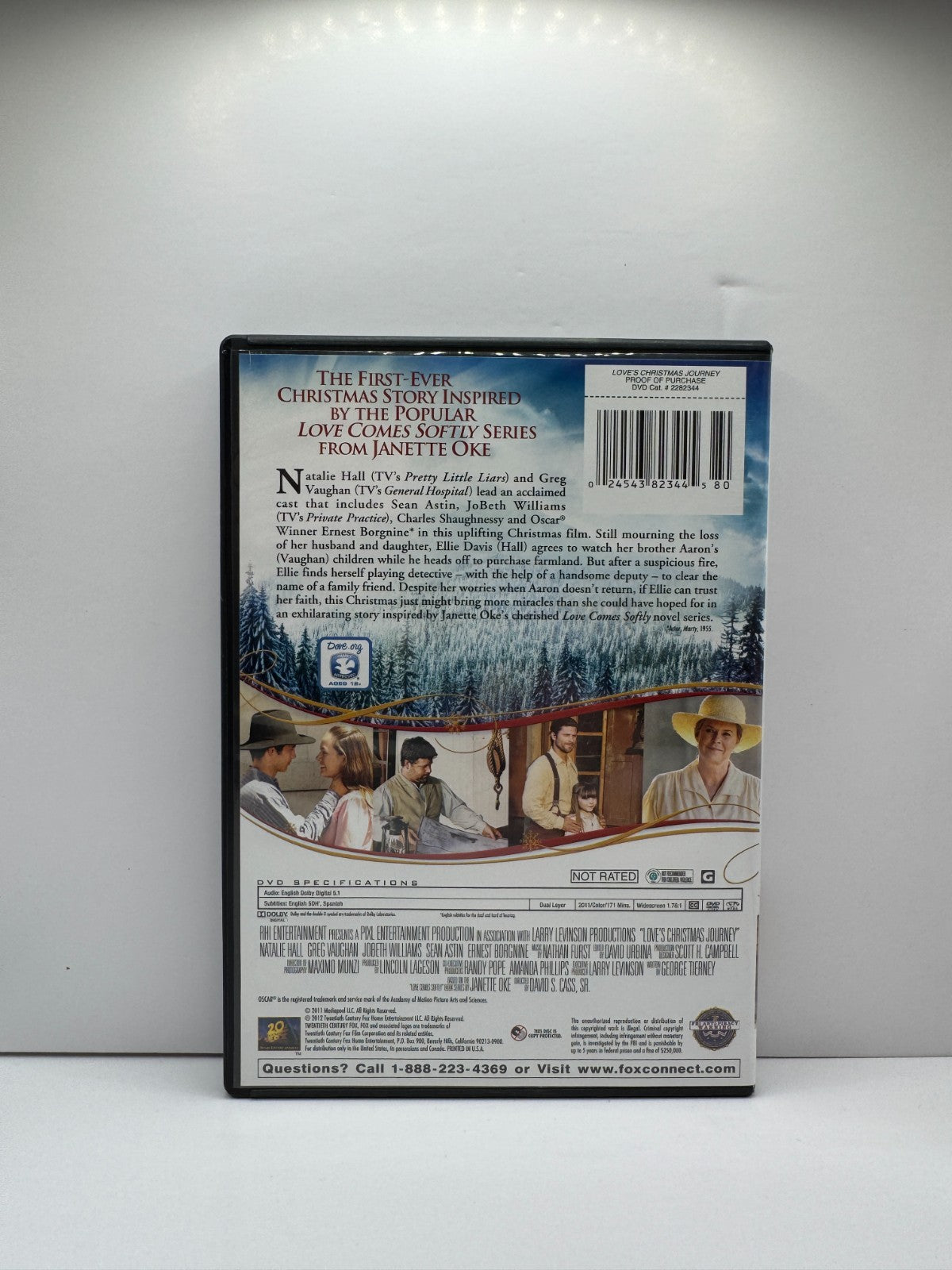 Love's Christmas Journey (DVD) Hallmark Western