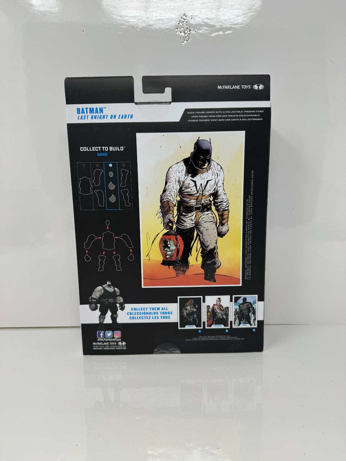 McFarlane DC Multiverse Last Knight Batman Figure w/ Bane BAF
