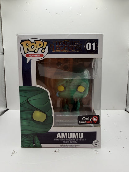 Funko Pop! Games League of Legends #01 Amumu Gamestop Vinyl Figure