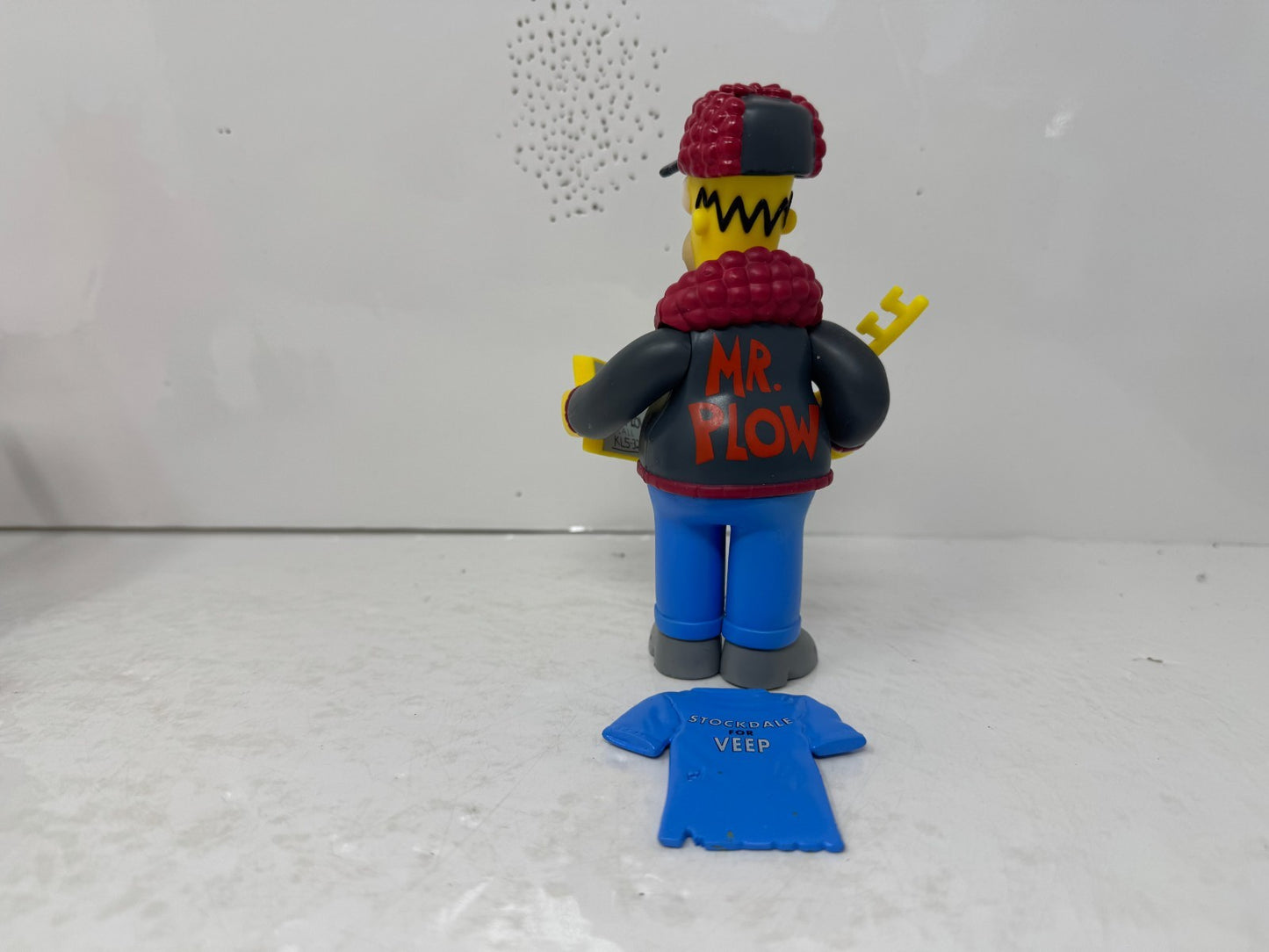 Simpsons World of Springfield Mr. Plow & Plow King Playmates Figures