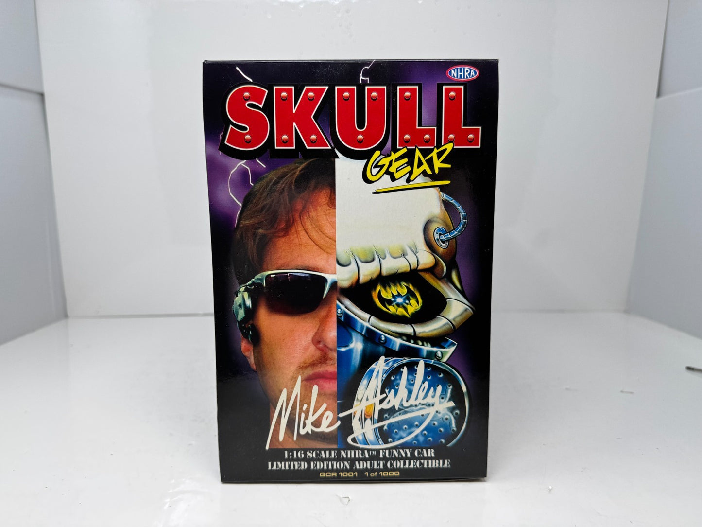 Milestone Mike Ashley NHRA Skull Gear Gotham City Funny Car 1:16 Scale