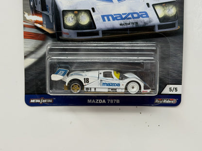 Hot Wheels Circuit Legends Mazda 787B 1:64 Diecast Real Riders