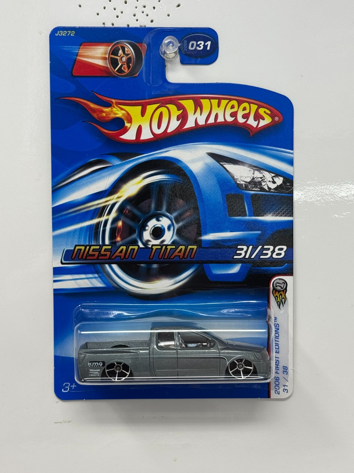 Hot Wheels 2006 First Editions Nissan Titan 1:64 Diecast Gray V2