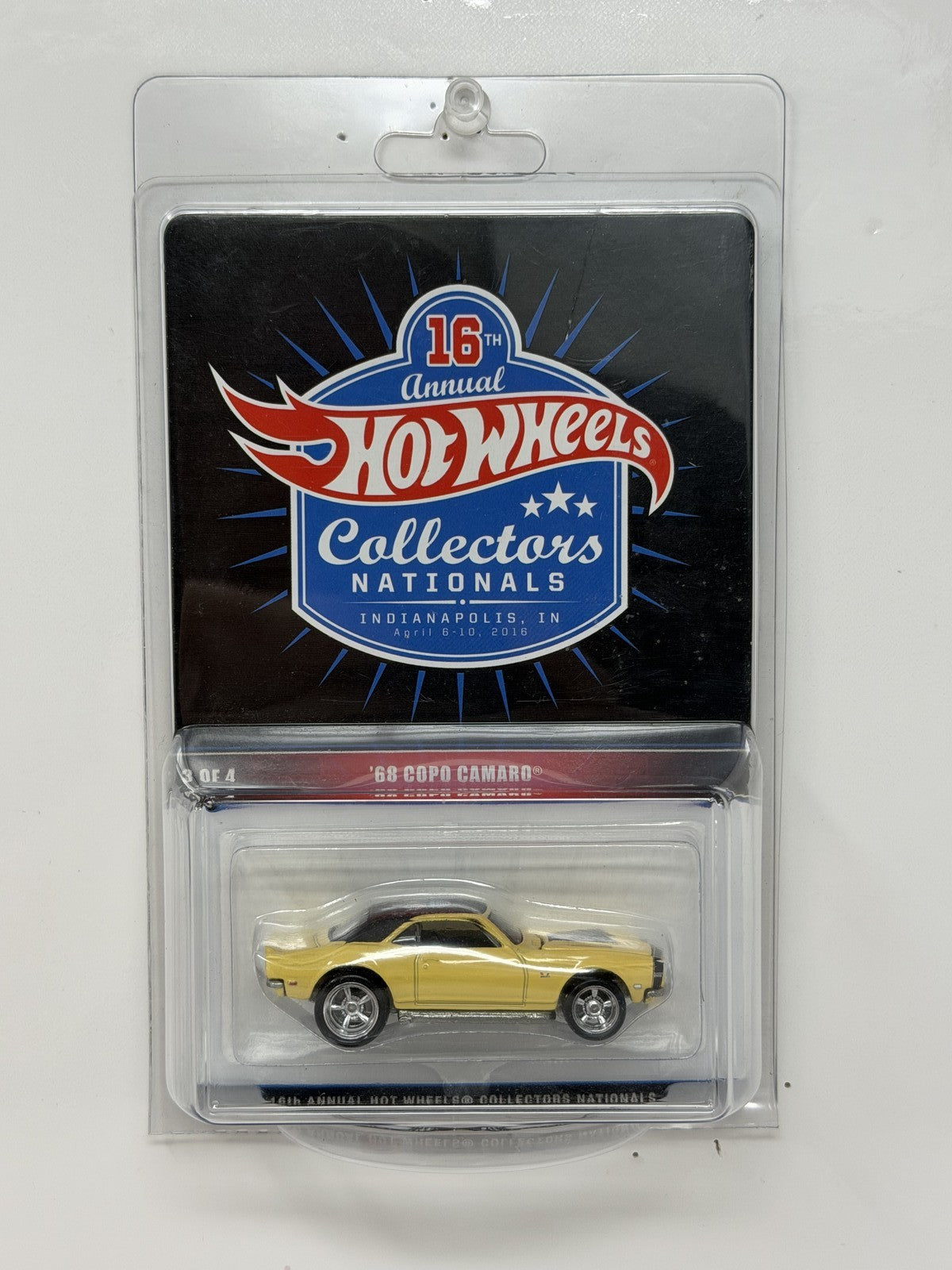 Hot Wheels 2016 16th Collector Nationals 1968 Chevrolet COPO Camaro 1:64 Diecast