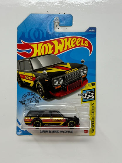 Hot Wheels HW Speed Graphics Datsun Bluebird Wagon (510) JDM 1:64 Diecast
