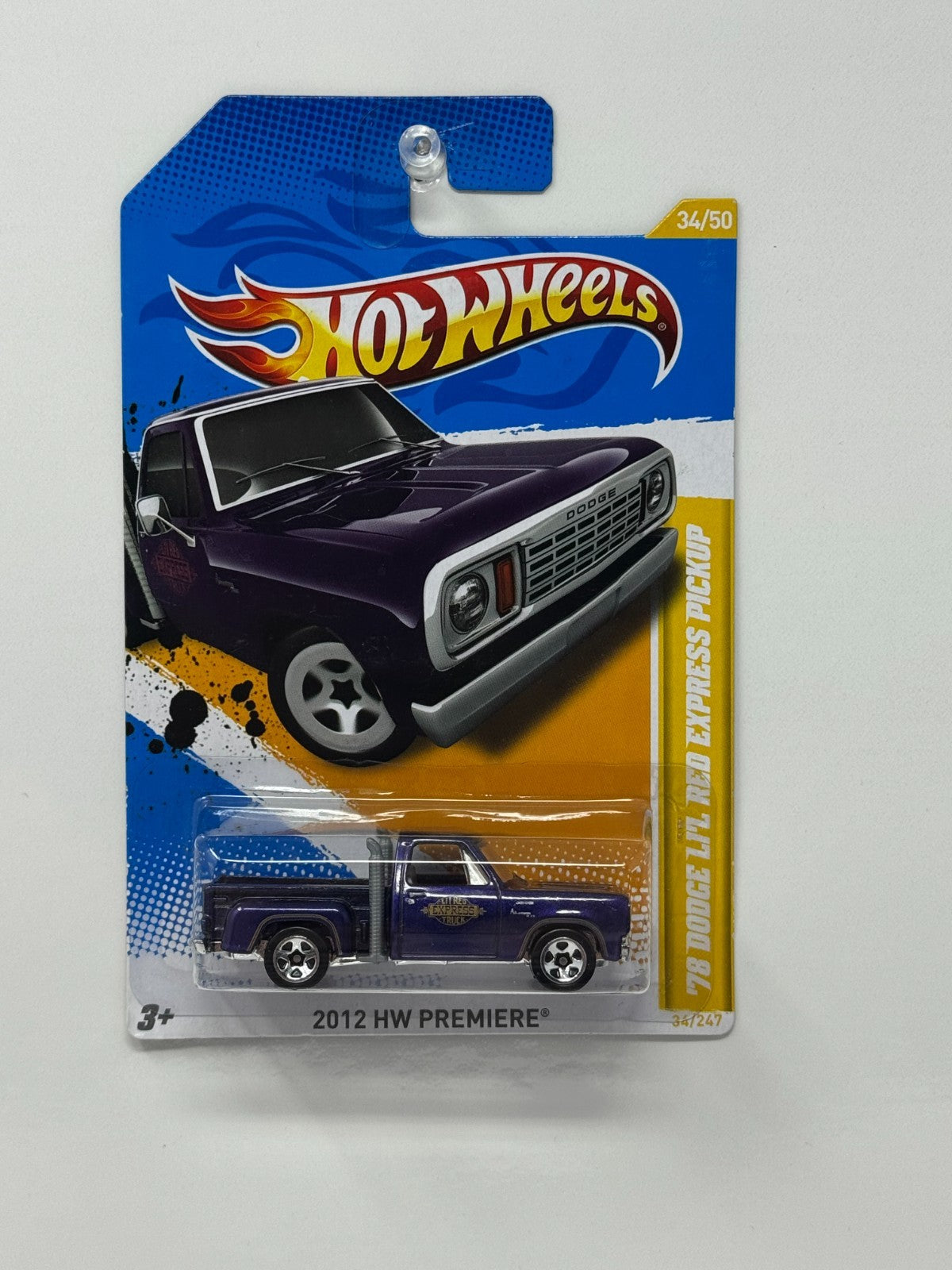 Hot Wheels Premiere 1978 Dodge Li’l Red Express Pickup 1:64 Diecast