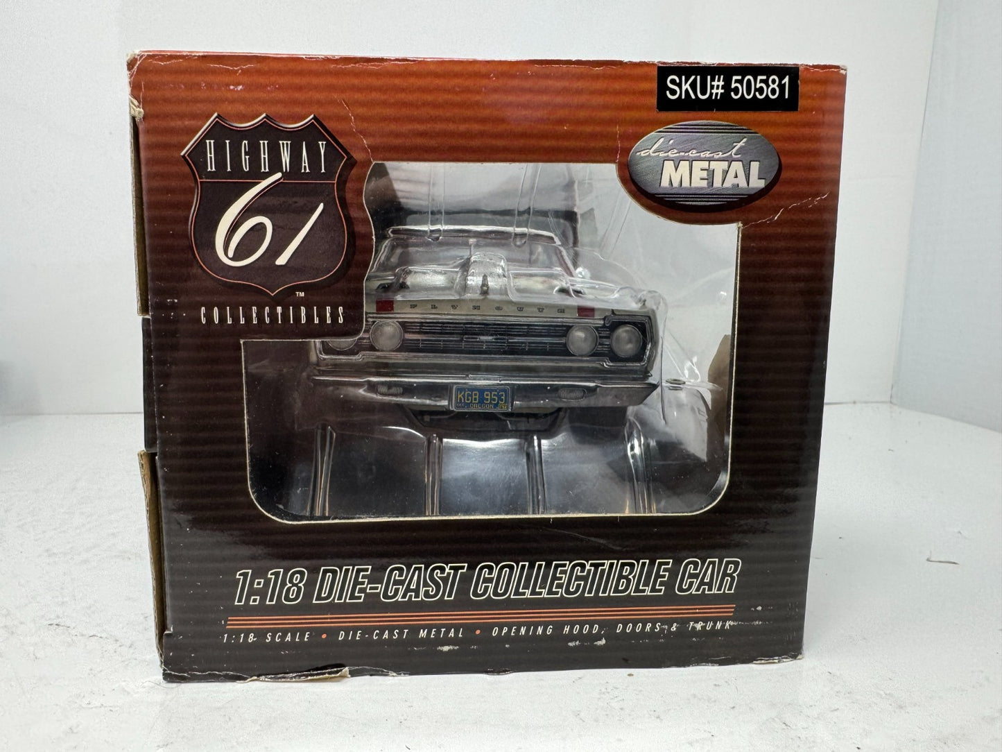 Highway 61 1967 Plymouth GTX 1:18 Diecast