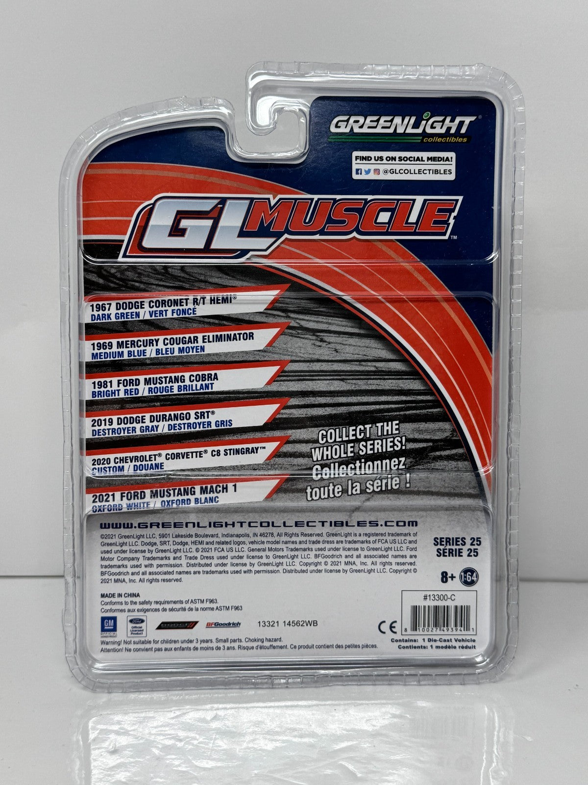 Greenlight GL Muscle 1981 Ford Mustang Cobra 1:64 Diecast