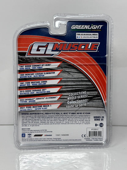 Greenlight GL Muscle 1981 Ford Mustang Cobra 1:64 Diecast