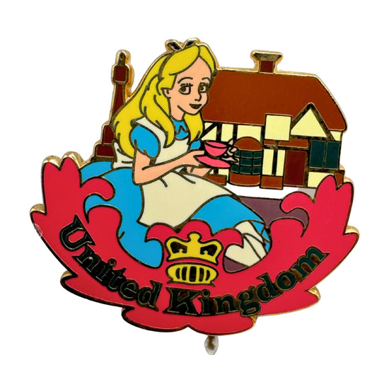 WDW Disney Alice United Kingdom Epcot World Showcase Trading Pin DC1S14
