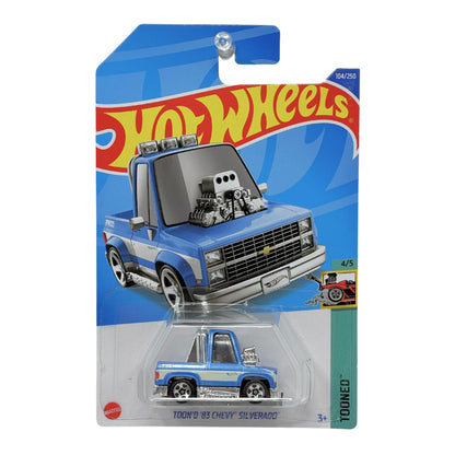 Hot Wheels Tooned Toon'D 1983 Chevy Silverado 1:64 Diecast