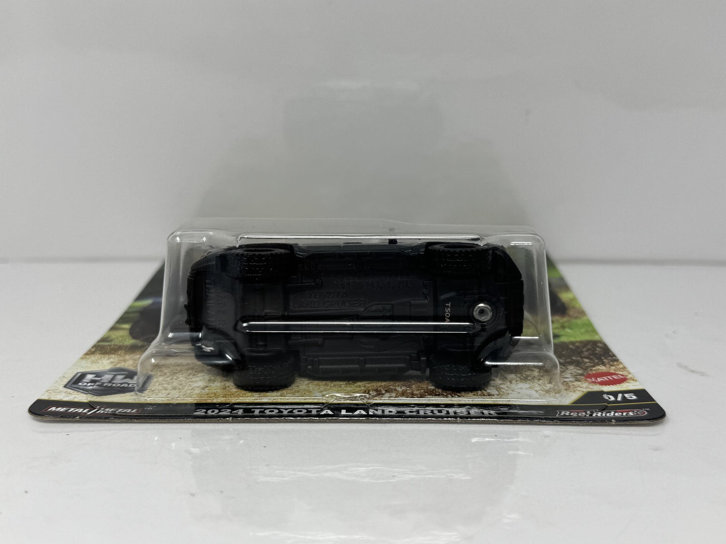 Hot Wheels Premium Off Road 2024 Toyota Land Cruiser Chase 05 1:64 Diecast Black