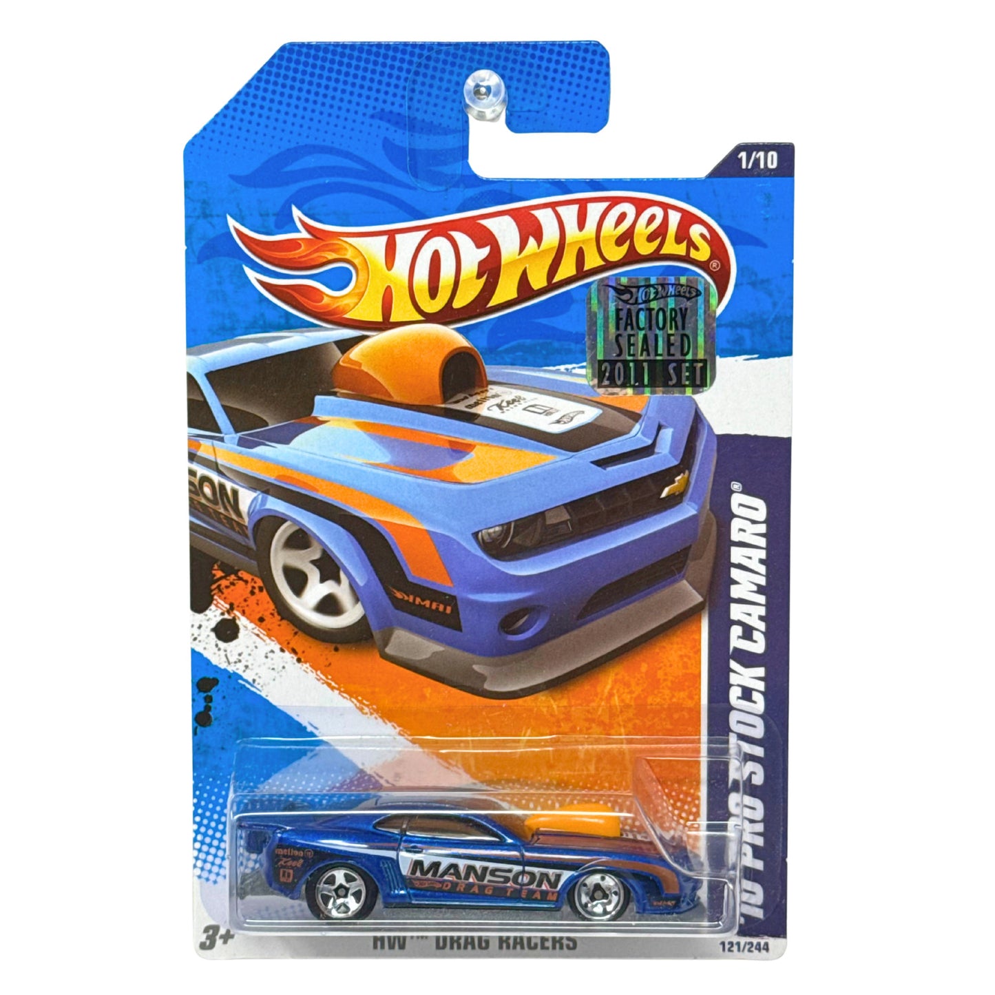 Hot Wheels Drag Racers Chevrolet Camaro Pro Stock 1:64 Diecast Factory Sealed