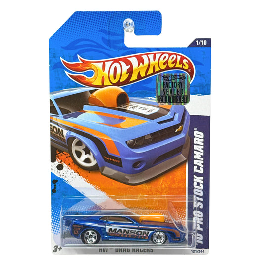 Hot Wheels Drag Racers Chevrolet Camaro Pro Stock 1:64 Diecast Factory Sealed