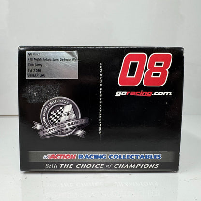 Action NASCAR #18 Kyle Busch M&M's Indiana Jones Darlington Win 1:24 Diecast