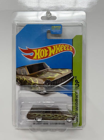 Hot Wheels Super Treasure Hunt 1964 Chevy Nova Station Wagon 1:64 Diecast STH