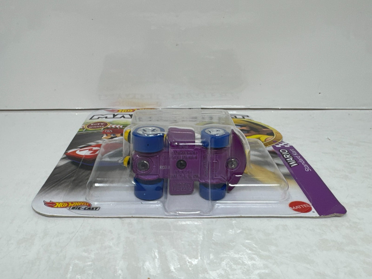 Hot Wheels Mario Kart Wario Standard Kart 1:64 Diecast
